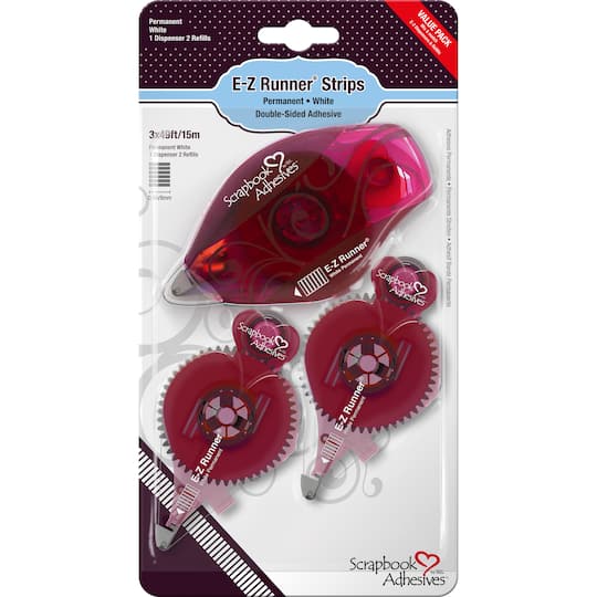Scrapbook Adhesives By 3l E Z Runner Permanent Tape Dispenser With 2 Refills Michaels Scrapbook Adhesives By 3l E Z Runner Permanent Tape Dispenser With 2 Refills Michaels